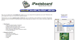 Desktop Screenshot of ipasteboard.brunoblondeau.com